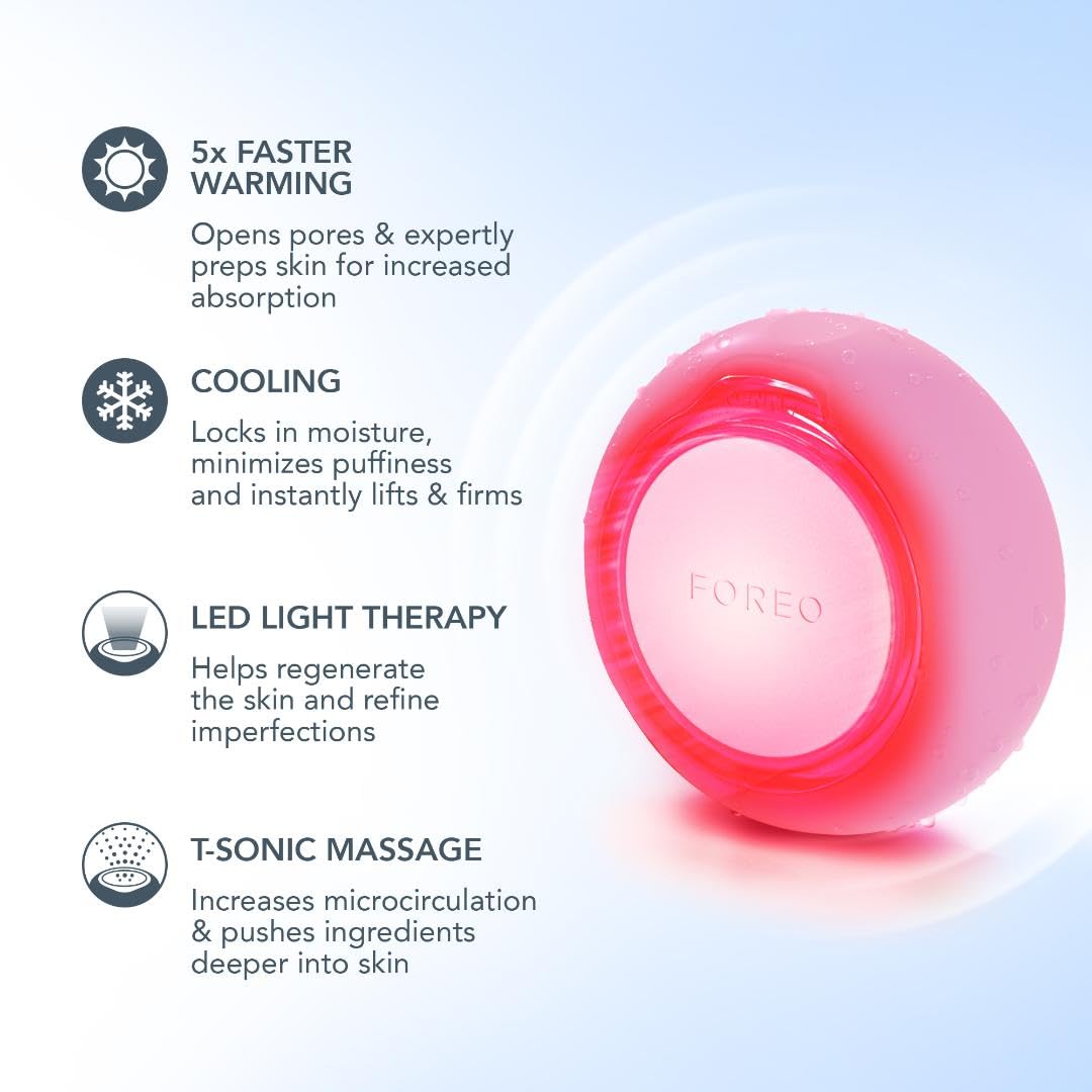 FOREO UFO 2 Supercharged Facial Skincare Device - Pearl Pink
